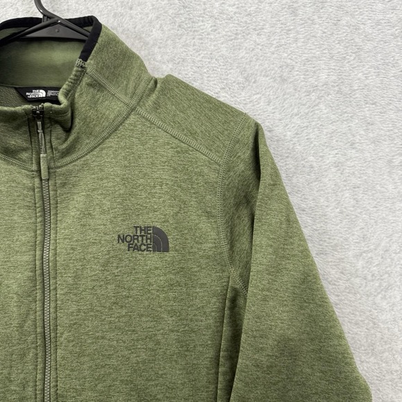 The North Face Jacket Women L Green Skyline Colorado Avalanche Full-Zip Fleece - Picture 3 of 9
